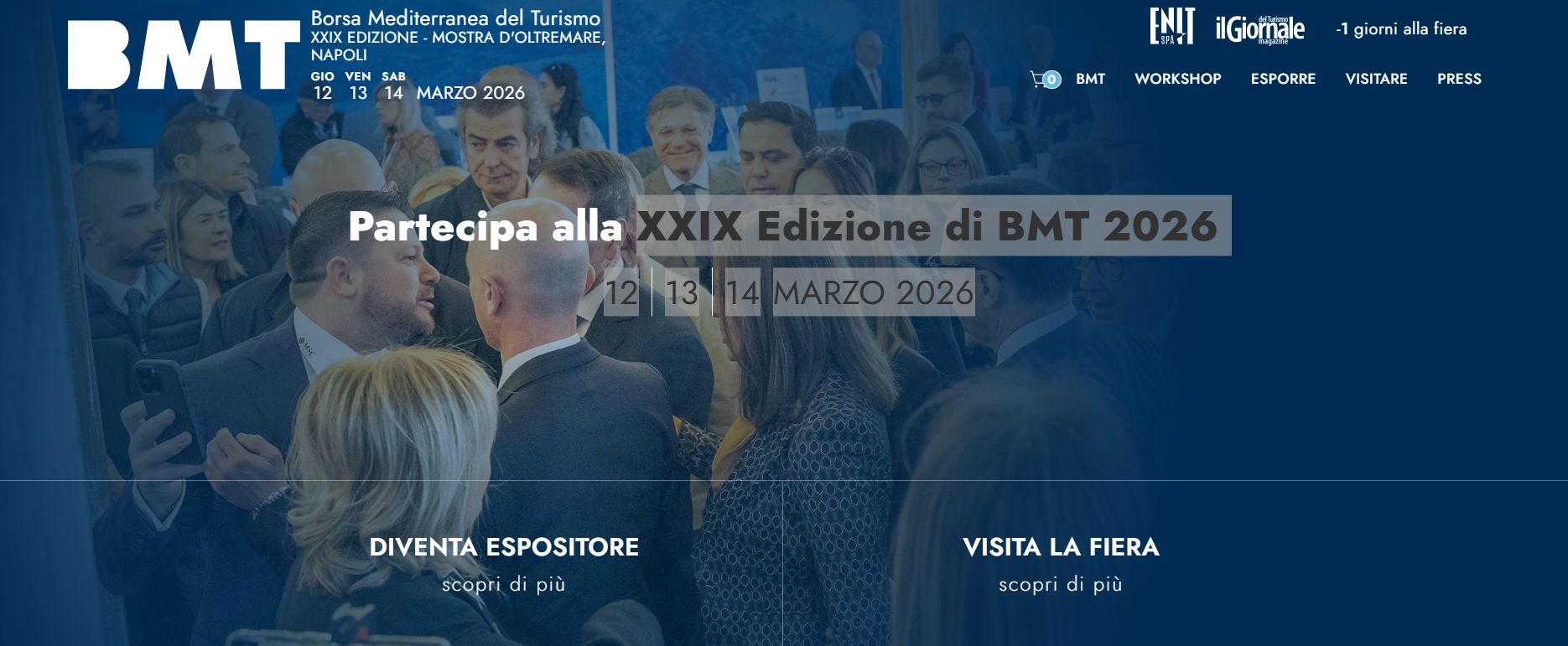 BMT 2026 - Borsa Mediterranea del Turismo